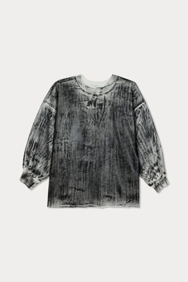 Women Tshirts Sweatshirts Rachel Comey Fond Sweatshirt Black Brushed