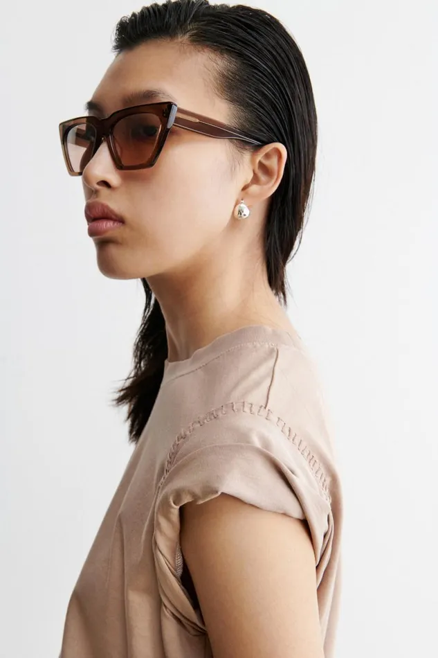 Women Tshirts Sweatshirts Rachel Comey Miles Tee Black