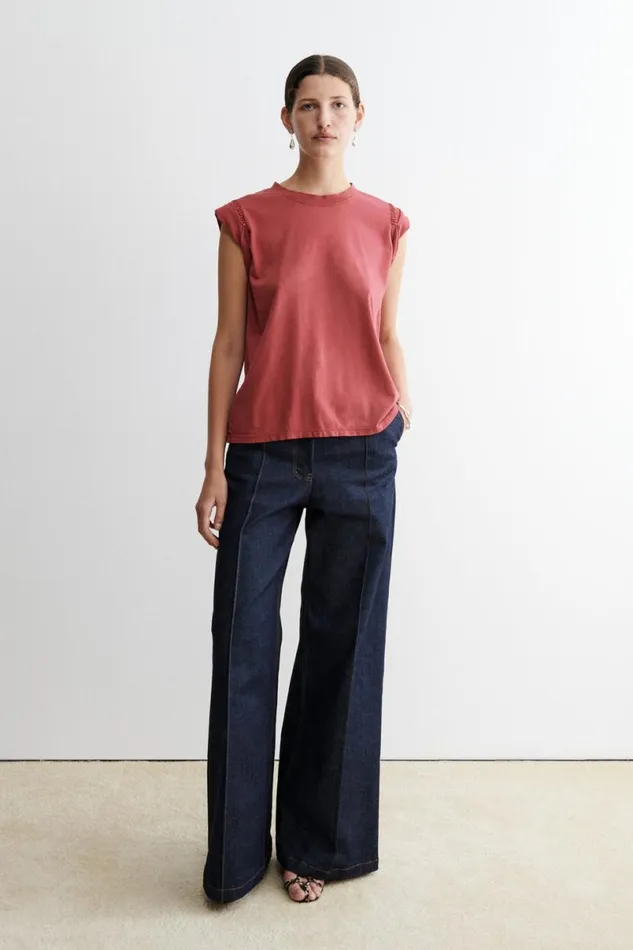 Women Tshirts Sweatshirts Rachel Comey Miles Tee Black