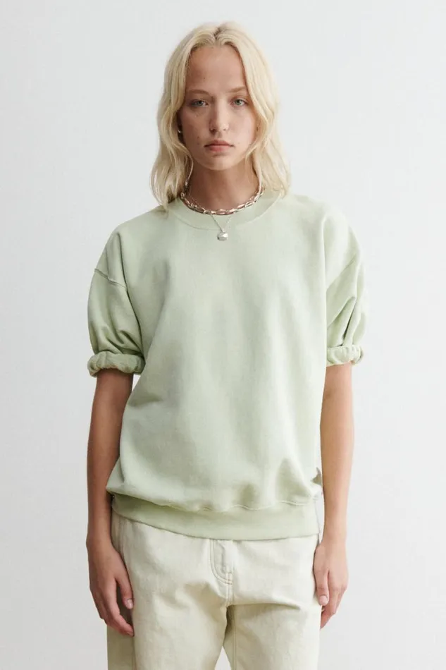 Women Tshirts Sweatshirts Rachel Comey Stanza Sweatshirt Dirty White