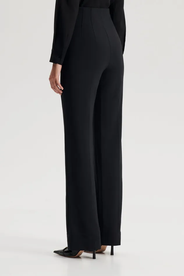 Women TAILORED HIGH WAIST TROUSER BLACK Trousers Scanlan Theodore Women TAILORED HIGH WAIST TROUSER BLACK Trousers Scanlan Theodore