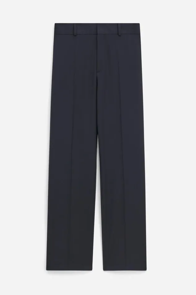 Women Tailored Wool Trousers Black Filippa K Tailoring