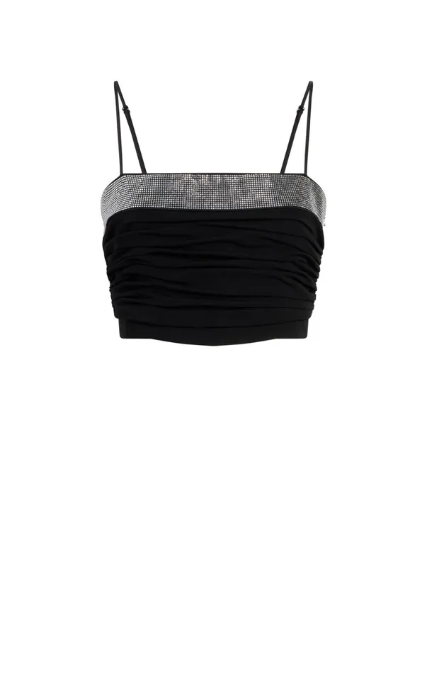 Women Tank Tops and Camisoles Cinq Sept Elizabeth Top Black