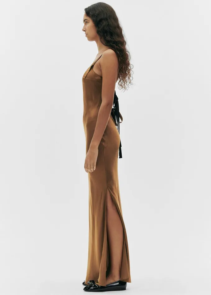 Women The Garment Catania String Maxi Dress 8211 Olive The Frankie Shop Dresses