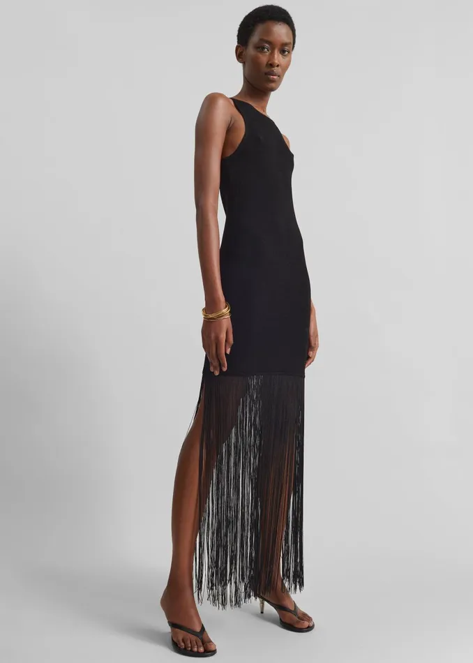 Women The Garment Madison Dress 8211 Black The Frankie Shop Dresses
