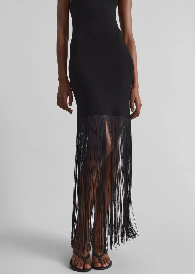 Women The Garment Madison Dress 8211 Black The Frankie Shop Dresses