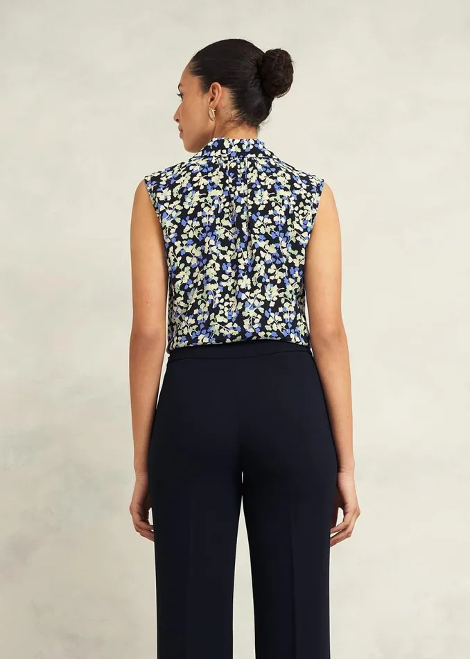 Women Tops Hobbs Ariela Top Navy Multi