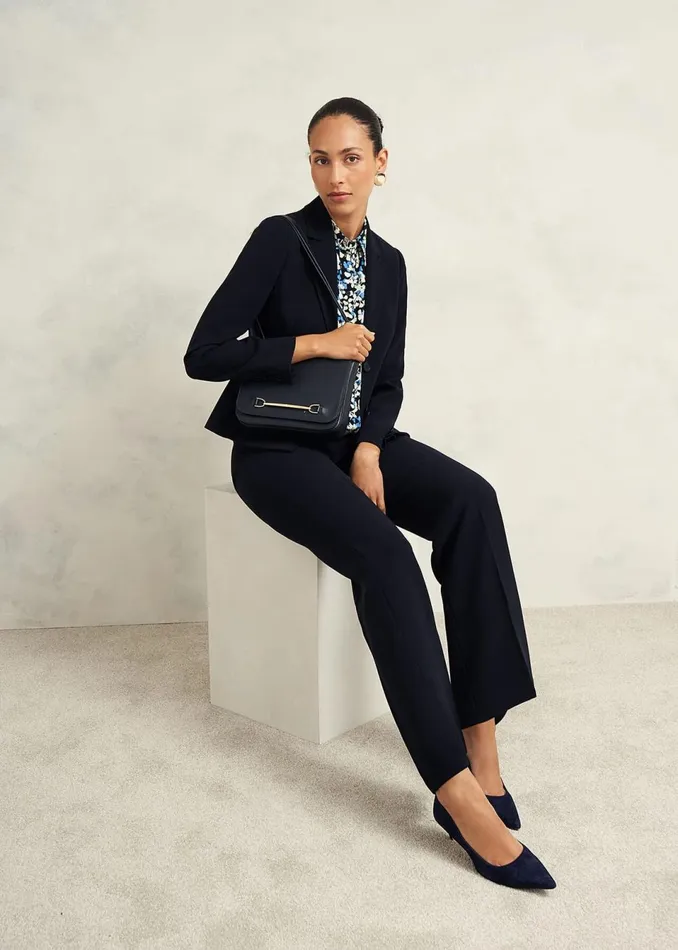 Women Tops Hobbs Ariela Top Navy Multi