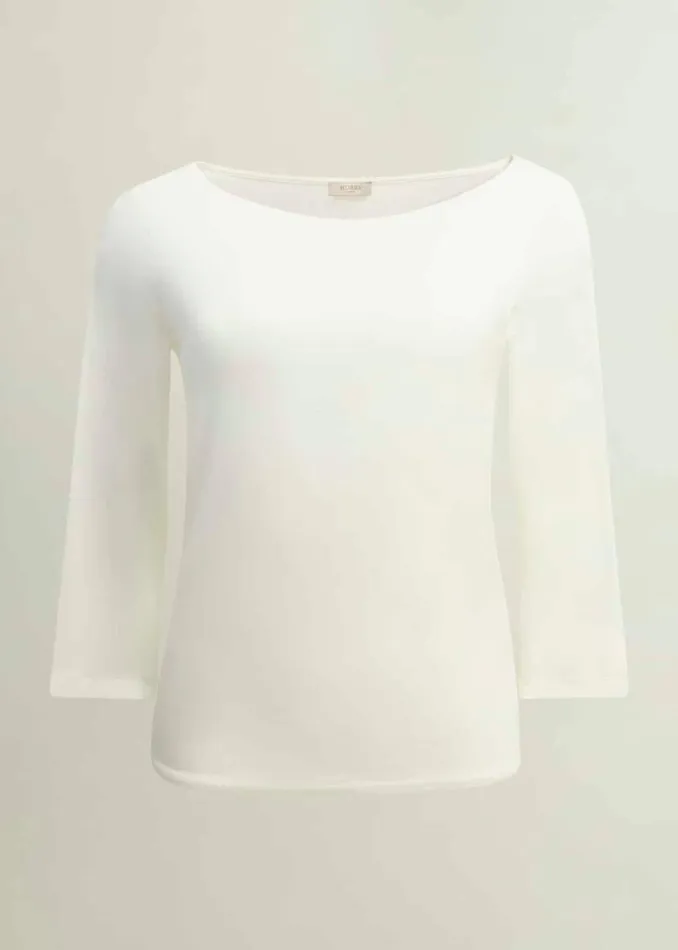 Women Tops Hobbs Sonya Plain Top Hobbs Ivory