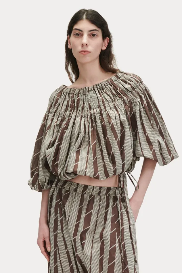 Women Tops Rachel Comey Brinly Top Brown