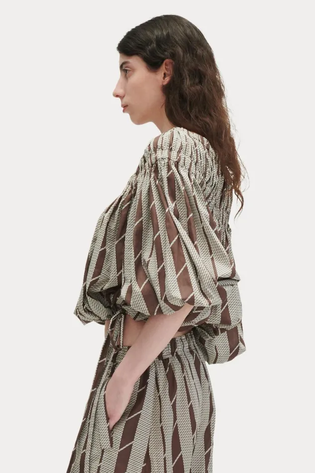 Women Tops Rachel Comey Brinly Top Brown