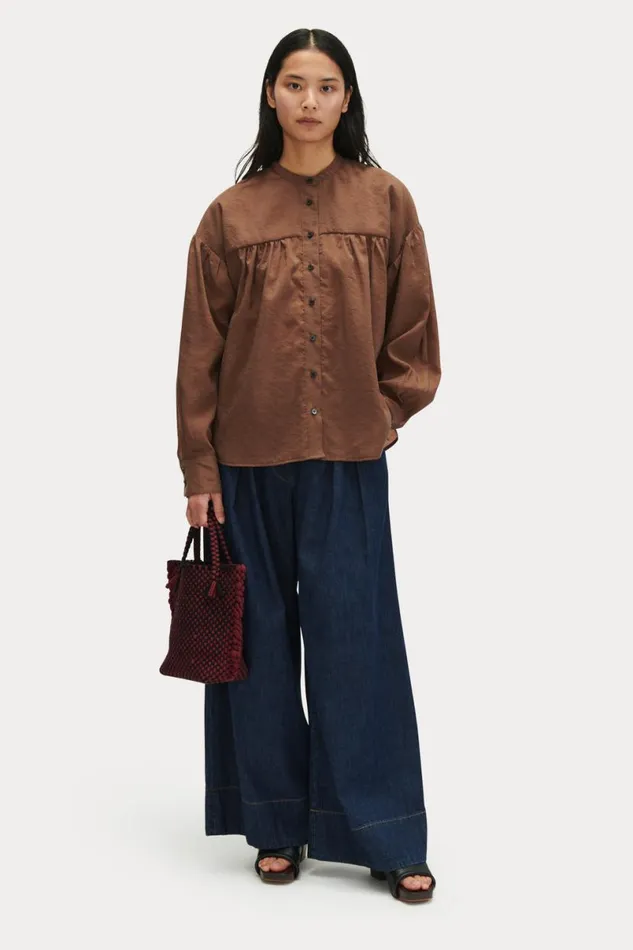 Women Tops Rachel Comey Gaite Top Brown