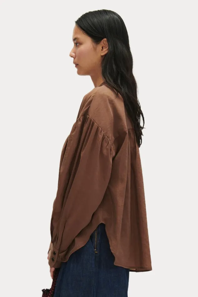 Women Tops Rachel Comey Gaite Top Brown