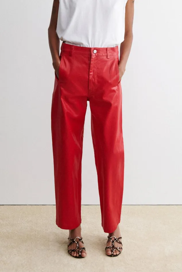 Women Tops Rachel Comey Wray Top Red Women Tops Rachel Comey Wray Top Red
