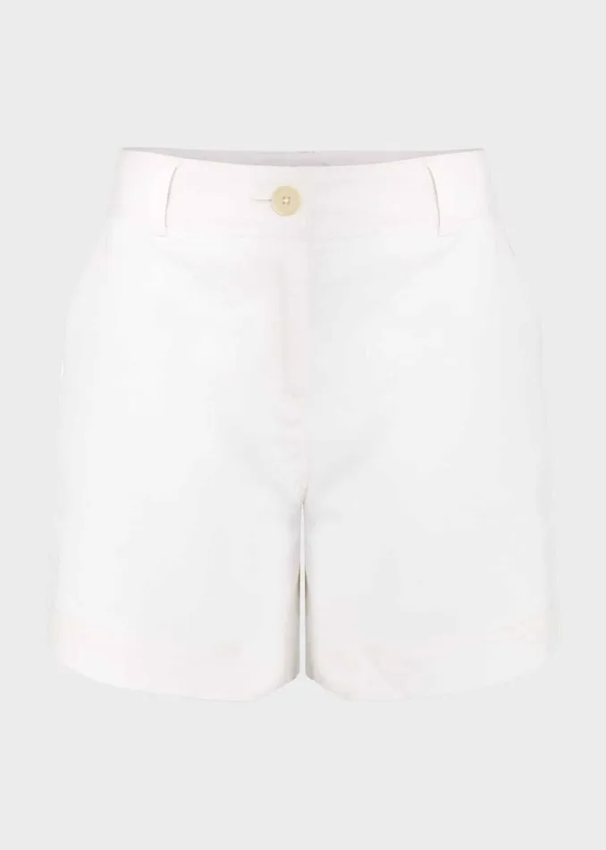 Women Trousers Hobbs Carla Shorts White