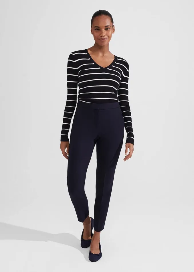 Women Trousers Hobbs Gael Trousers Navy