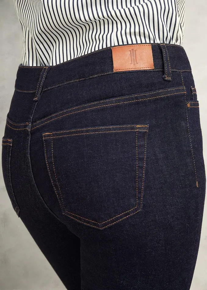 Women Trousers Hobbs Macy Slim Leg Jeans Indigo