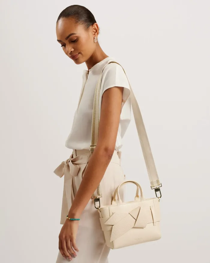Women WEBBIIS 8211 Webbing Detachable Bag Strap Ivory Ted Baker Crossbody Bags Women WEBBIIS 8211 Webbing Detachable Bag Strap Ivory Ted Baker Crossbody Bags