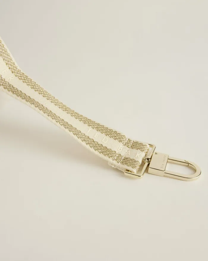 Women WEBBIIS 8211 Webbing Detachable Bag Strap Ivory Ted Baker Crossbody Bags Women WEBBIIS 8211 Webbing Detachable Bag Strap Ivory Ted Baker Crossbody Bags