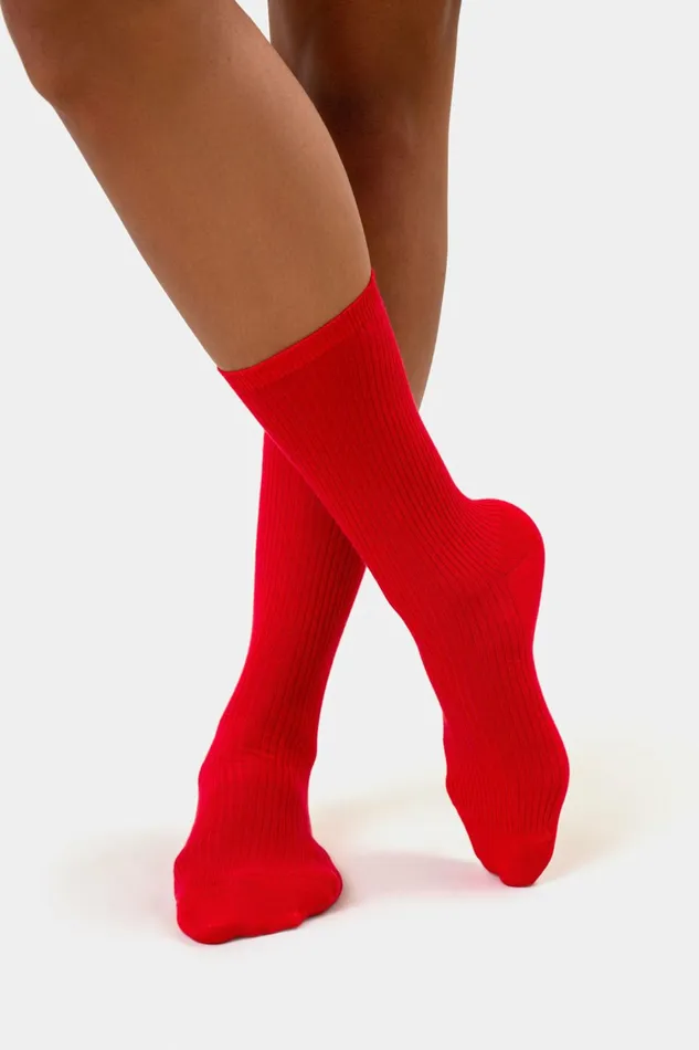 Women Women Classic Organic Sock Optical White Colorful Standard Socks