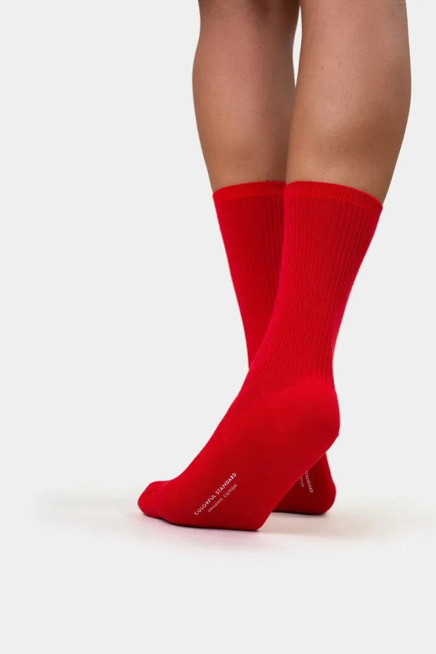 Women Women Classic Organic Sock Optical White Colorful Standard Socks