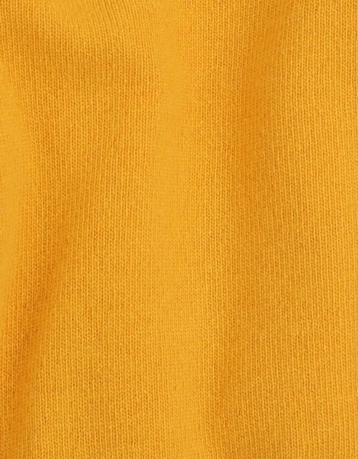 Women Women Light Merino Wool Crew Burned Yellow Colorful Standard Knit Sweaters
