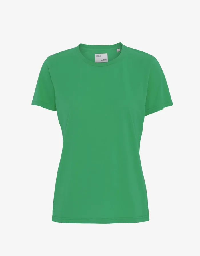 Women Women Light Organic Tee Kelly Green Colorful Standard TShirts