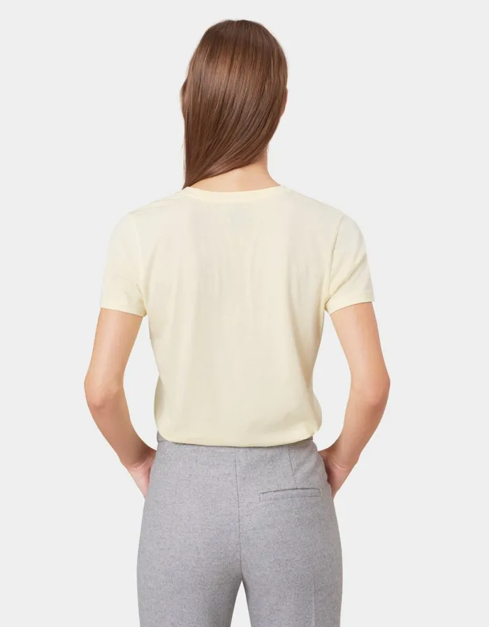 Women Women Light Organic Tee Snow Melange Colorful Standard TShirts