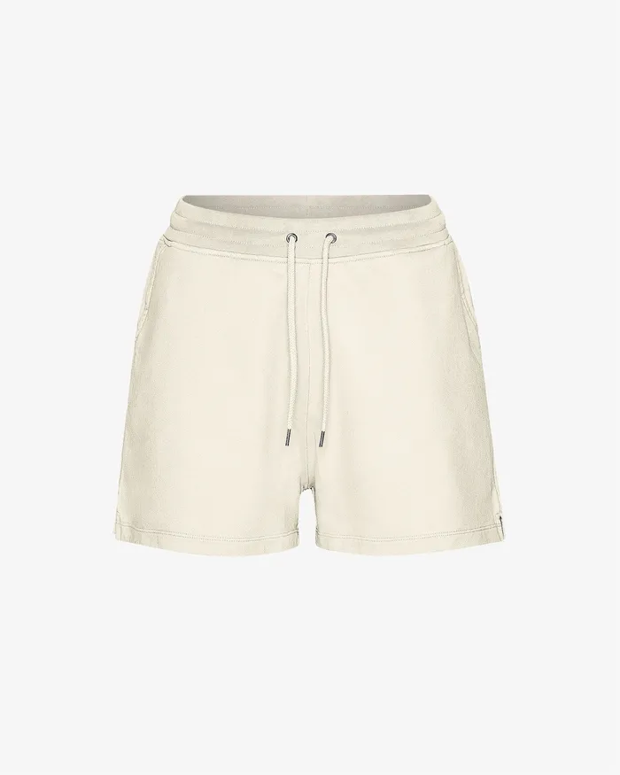 Women Women Organic Sweatshorts 8211 Ivory White Shorts Colorfulstandard