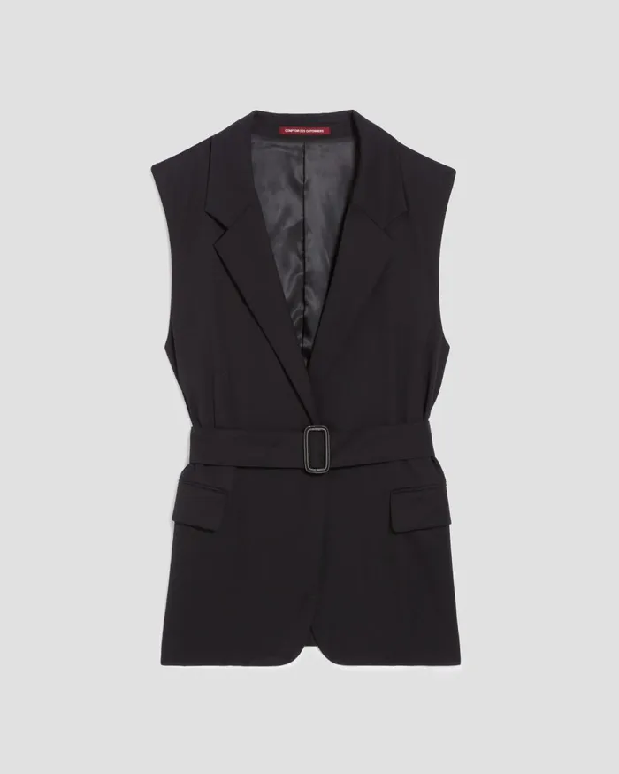 Women Wool Blazer Black Beauty Comptoir Des Cotonniers Coats and Jackets Women Wool Blazer Black Beauty Comptoir Des Cotonniers Coats and Jackets