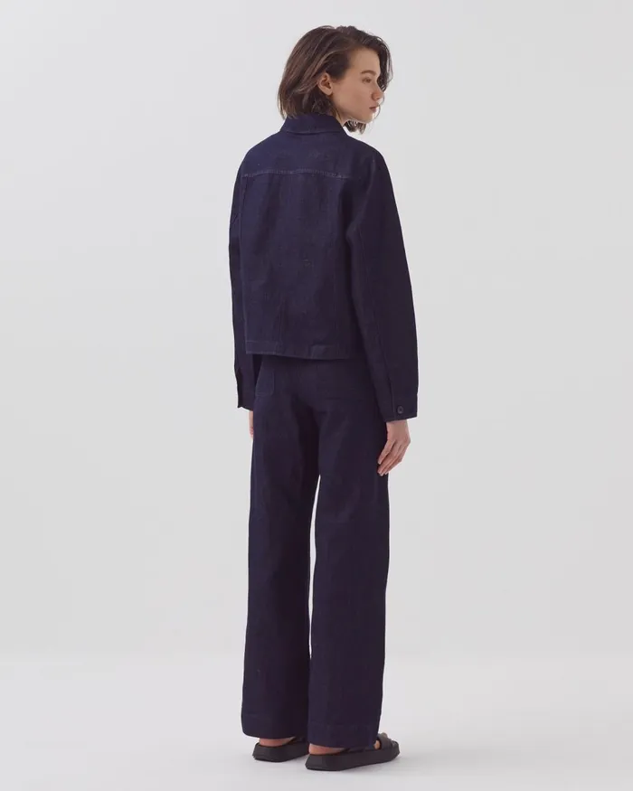 Women Workwear Jacket Rinse Comptoir Des Cotonniers Coats and Jackets