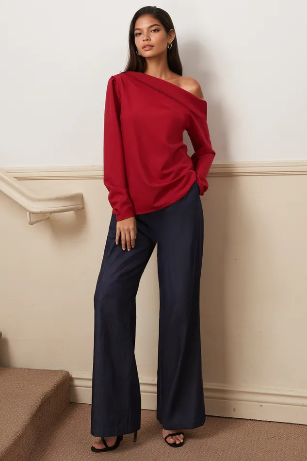 Women YUMI KIM Bottoms BOBBI PANT Dark Chambray