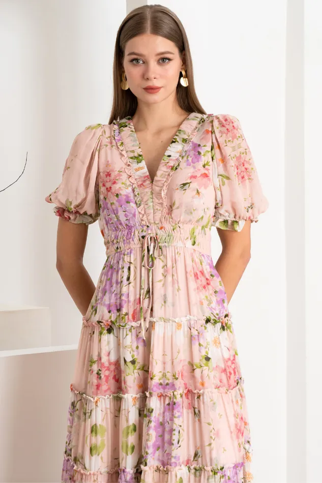 Women YUMI KIM Dresses FARRAH DRESS Soft Kiss Blush