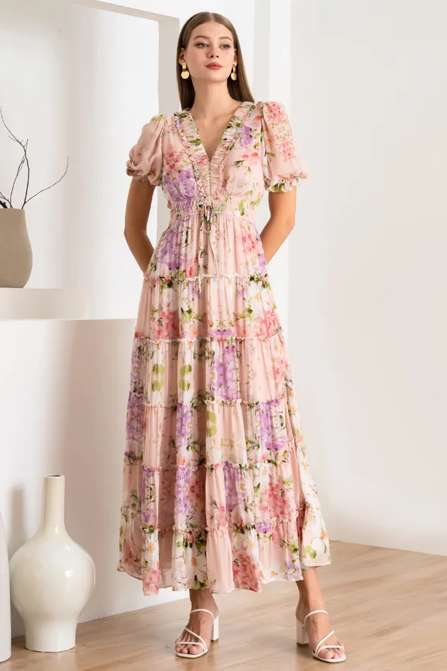 Women YUMI KIM Dresses FARRAH DRESS Soft Kiss Blush