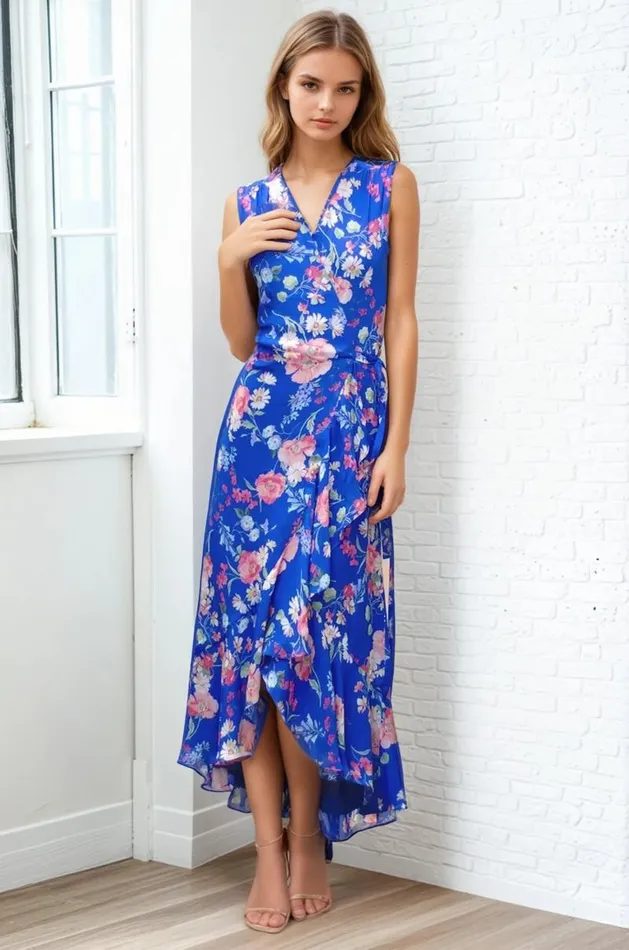 Women YUMI KIM Dresses SANTORINI DRESS Blisswood Royal
