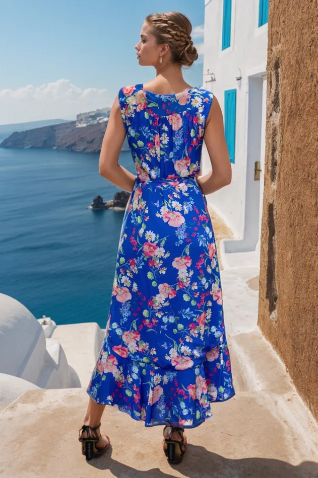 Women YUMI KIM Dresses SANTORINI DRESS Blisswood Royal