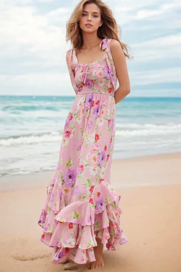 Women YUMI KIM Dresses TRISHA DRESS Miami Magic Blush