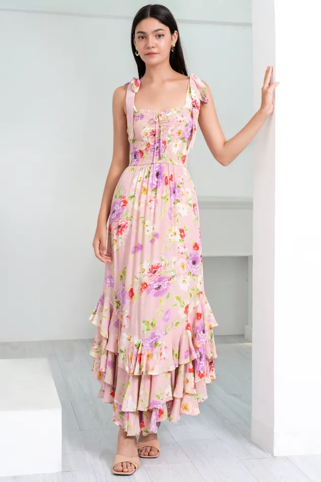 Women YUMI KIM Dresses TRISHA DRESS Miami Magic Blush