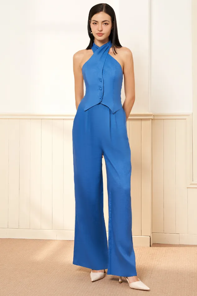 Women YUMI KIM Sets AIDA LINEN TOP Royal Linen
