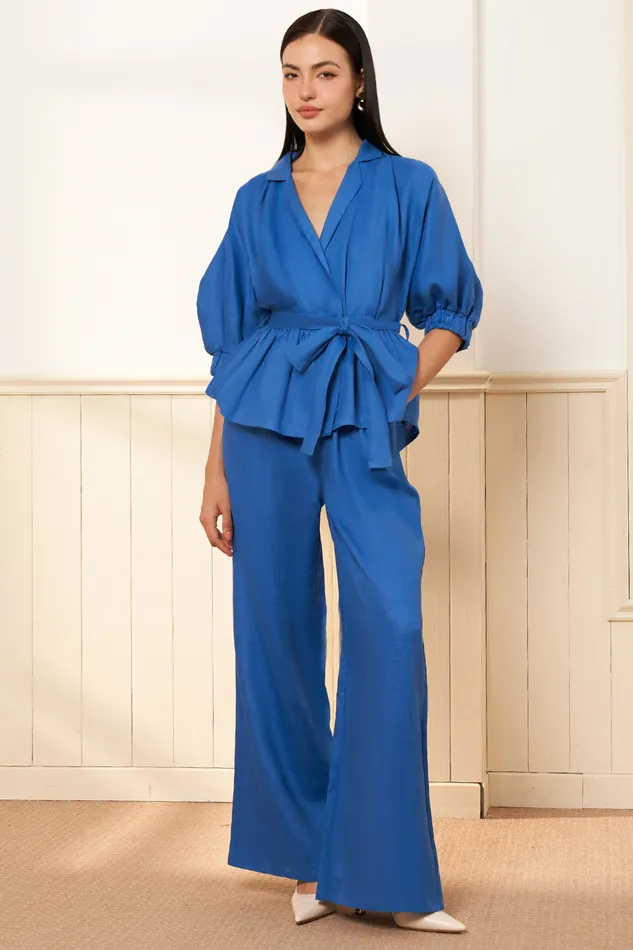 Women YUMI KIM Sets DARA TOP Royal Linen