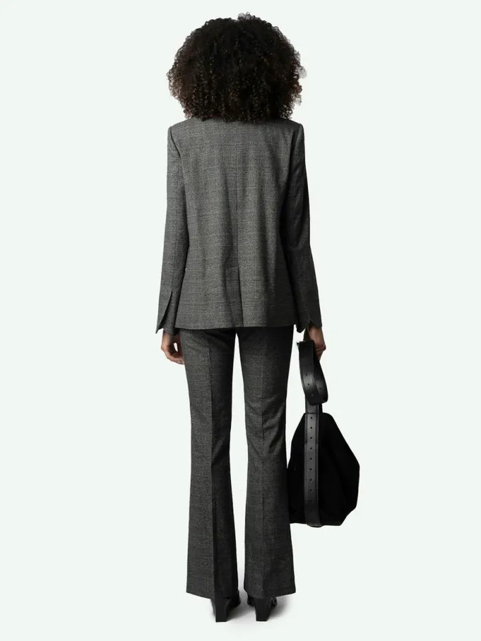 Women Zadig and Voltaire Blazers Very Blazer Anthracite Women Zadig and Voltaire Blazers Very Blazer Anthracite