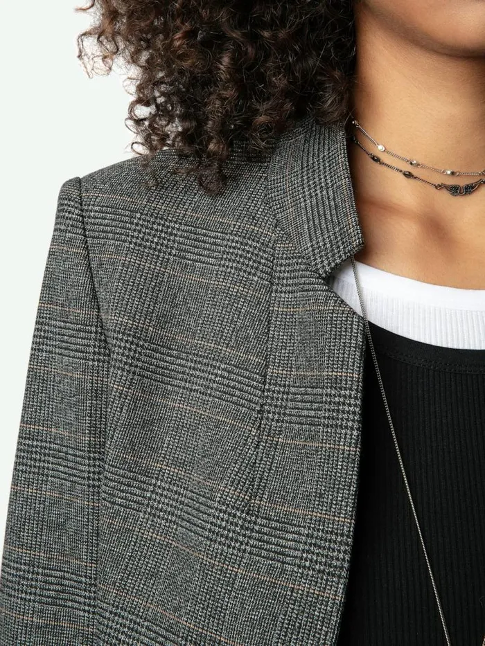 Women Zadig and Voltaire Blazers Very Blazer Anthracite Women Zadig and Voltaire Blazers Very Blazer Anthracite
