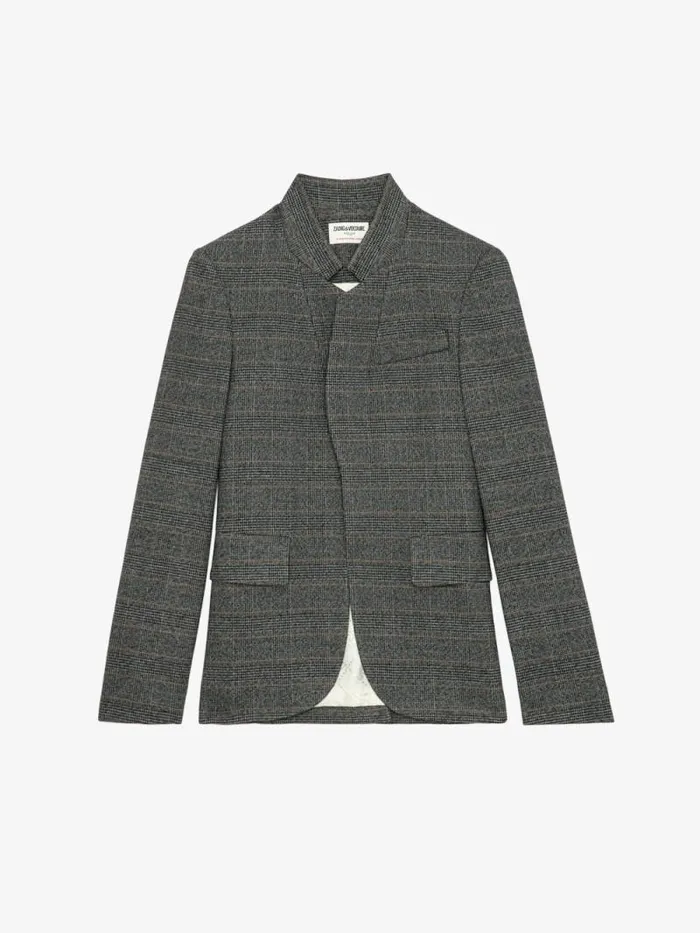 Women Zadig and Voltaire Blazers Very Blazer Anthracite Women Zadig and Voltaire Blazers Very Blazer Anthracite