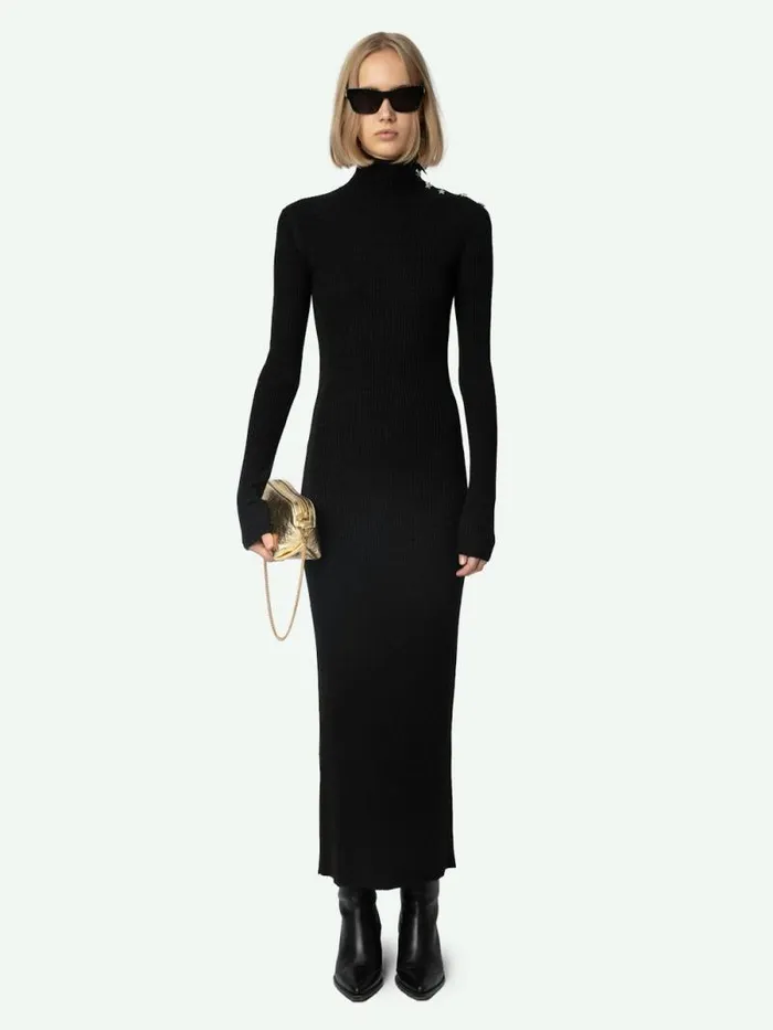 Women Zadig and Voltaire Dresses and Skirts Mireille Dress Black