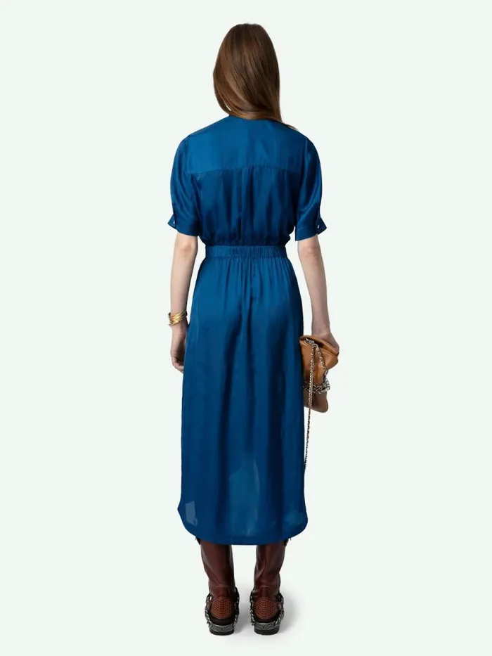 Women Zadig and Voltaire Dresses and Skirts Rima Satin Dress Overseas
