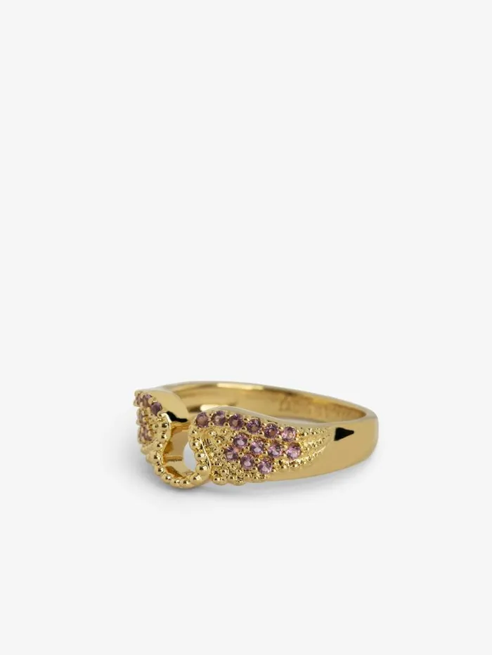 Women Zadig and Voltaire Jewelry Rock Ring Shiny Gold Women Zadig and Voltaire Jewelry Rock Ring Shiny Gold
