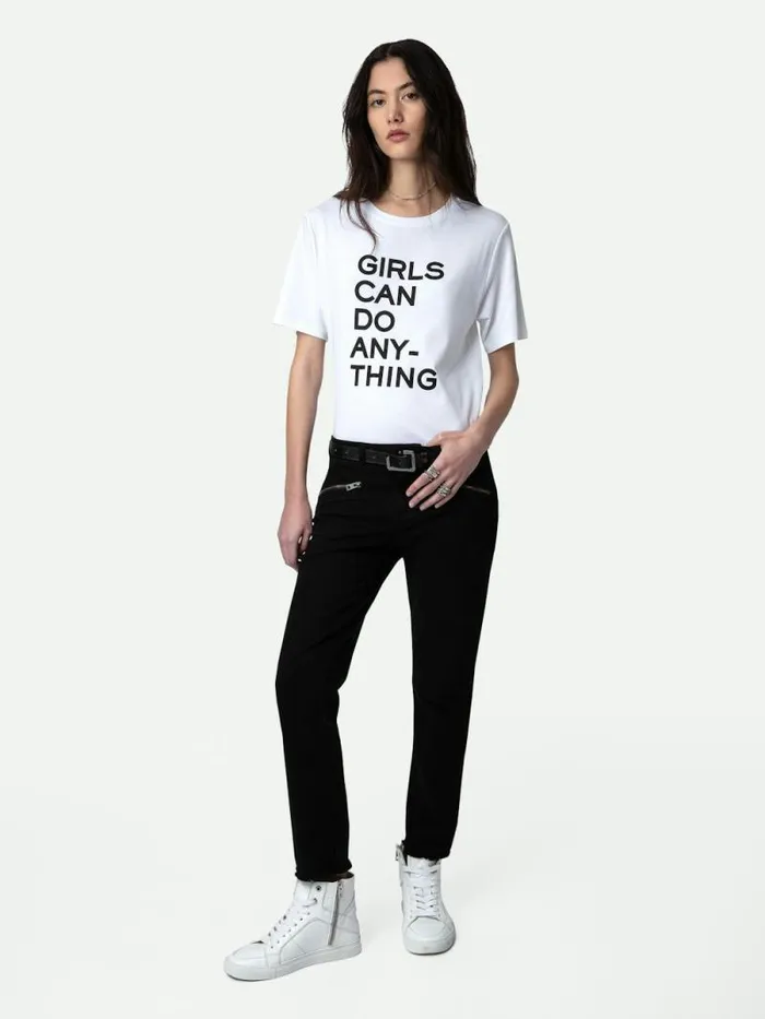 Women Zadig and Voltaire Pants and Shorts Ava Jeans Black