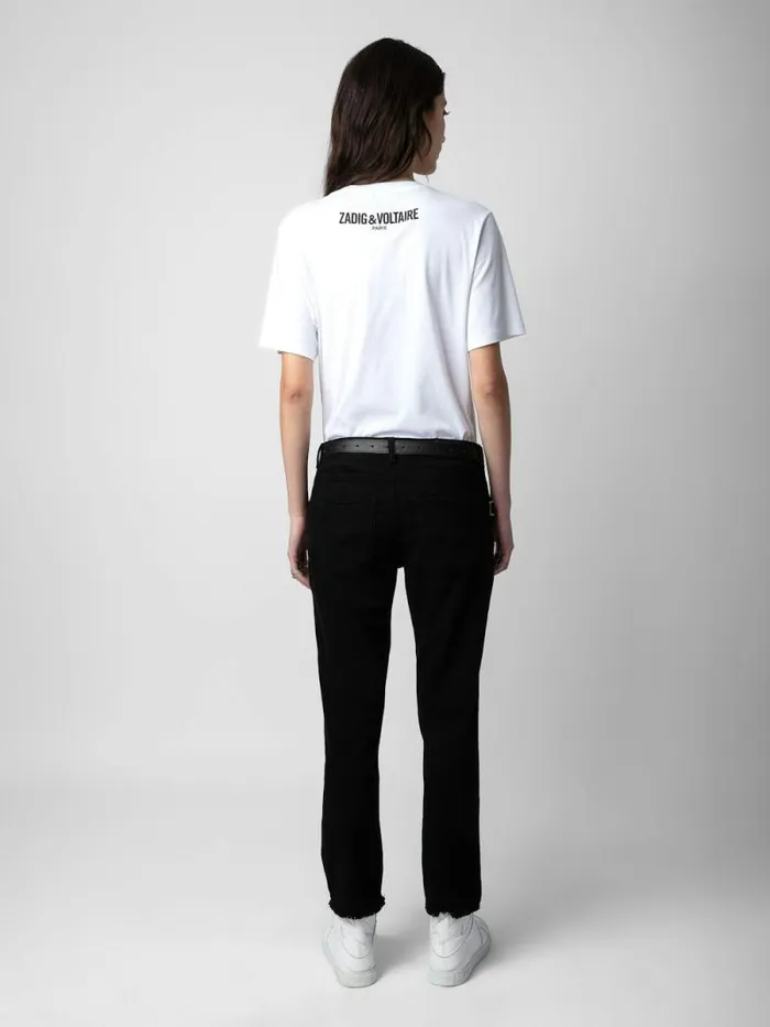 Women Zadig and Voltaire Pants and Shorts Ava Jeans Black