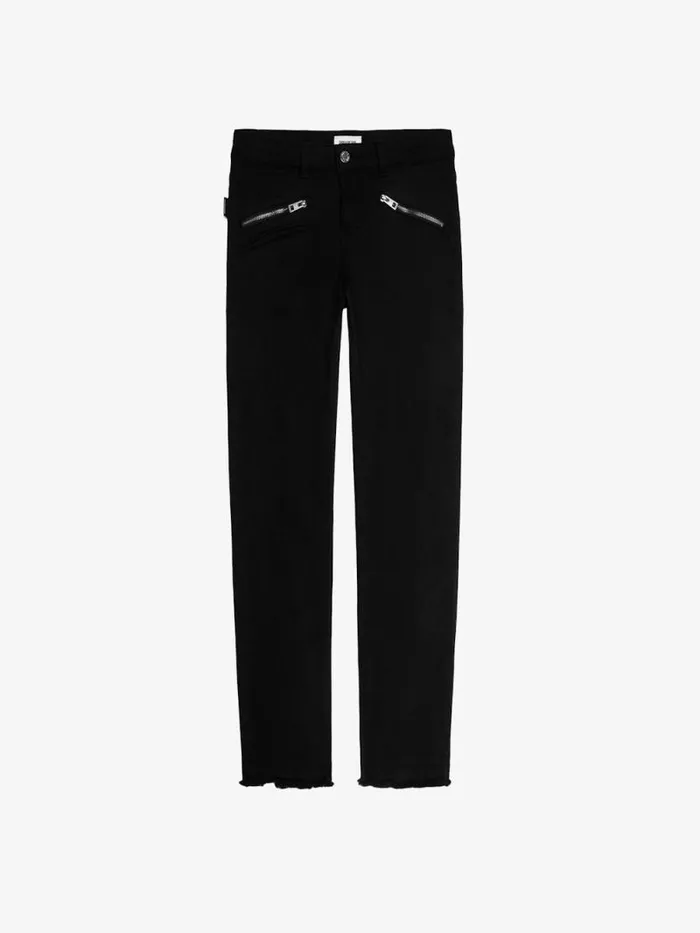 Women Zadig and Voltaire Pants and Shorts Ava Jeans Black