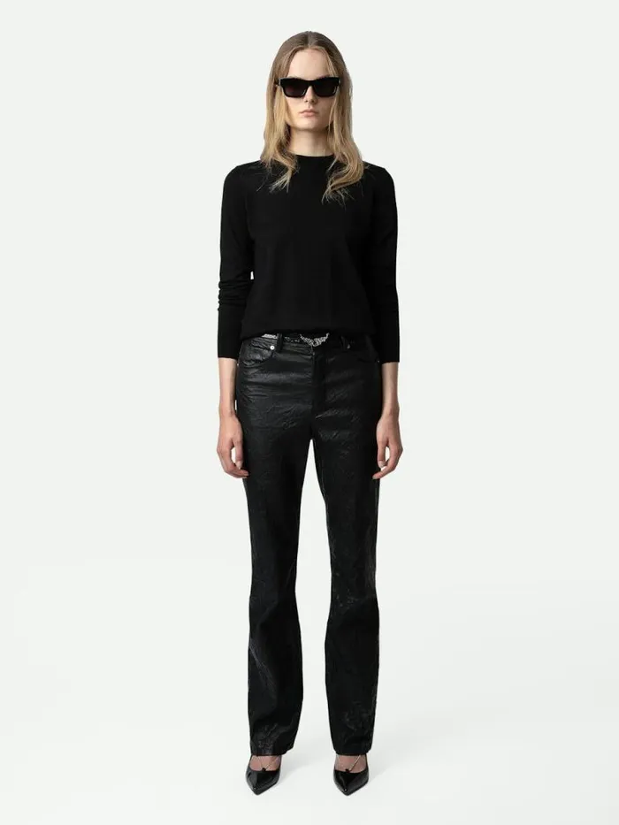 Women Zadig and Voltaire Sweaters and Cardigans Emma Sweater Black